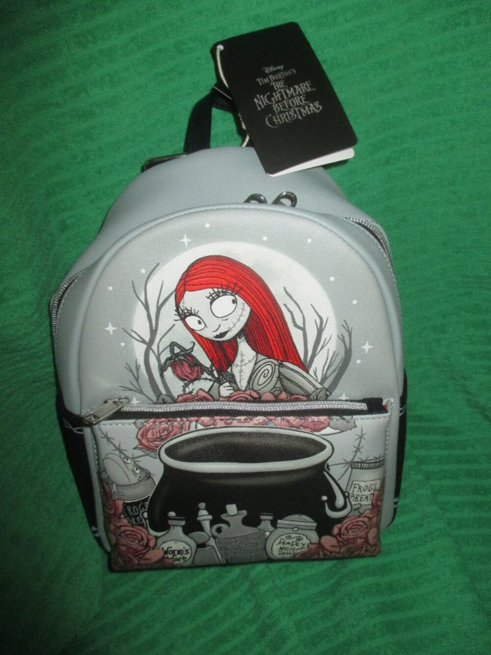 Disney Loungefly The Nightmare Before Christmas Sally Cauldron Mini Backpack NEW